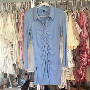 H&M Blue Mini Dress